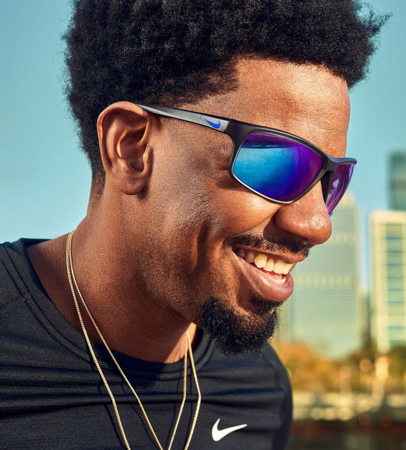 nike mirrored sunglasses